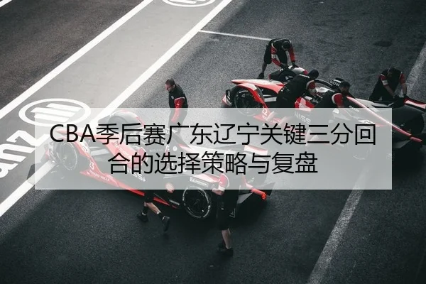 CBA季后赛广东辽宁关键三分回合的选择策略与复盘
